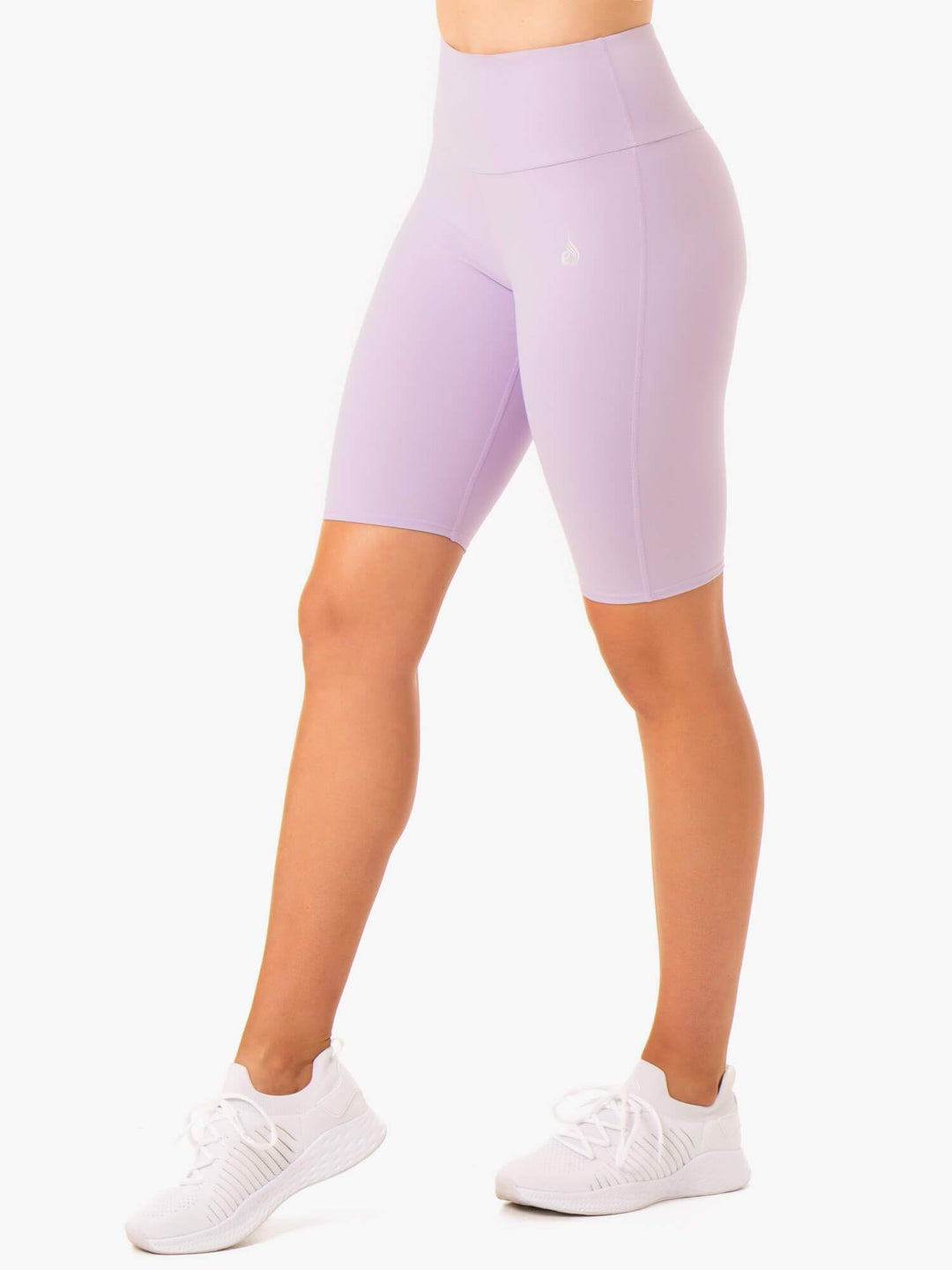 Staples Scrunch Bum Bike Shorts - Lilac Clothing Ryderwear 