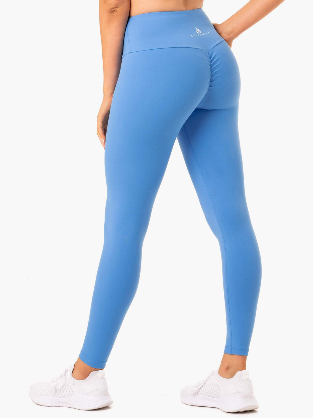 Staples Scrunch Bum Leggings - Blue Clothing Ryderwear 