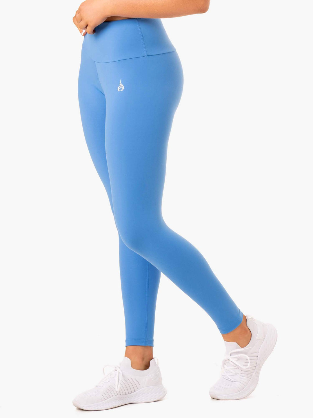 Staples Scrunch Bum Leggings - Blue Clothing Ryderwear 