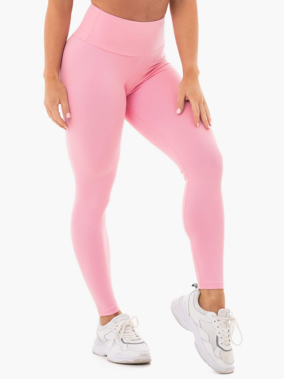 Staples Scrunch Bum Leggings - Pink Clothing Ryderwear 