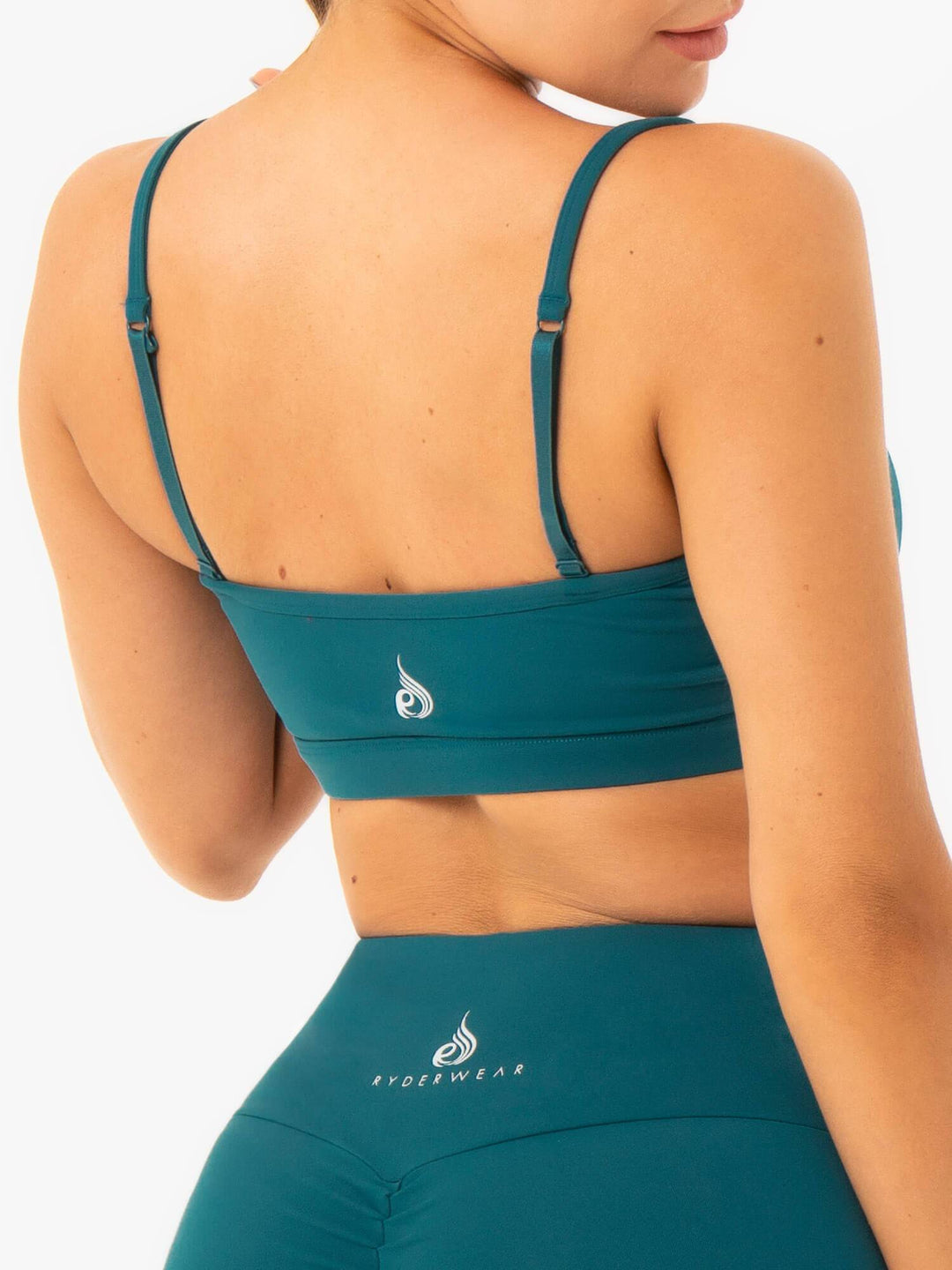 Staples Sports Bra - Emerald Clothing Ryderwear 