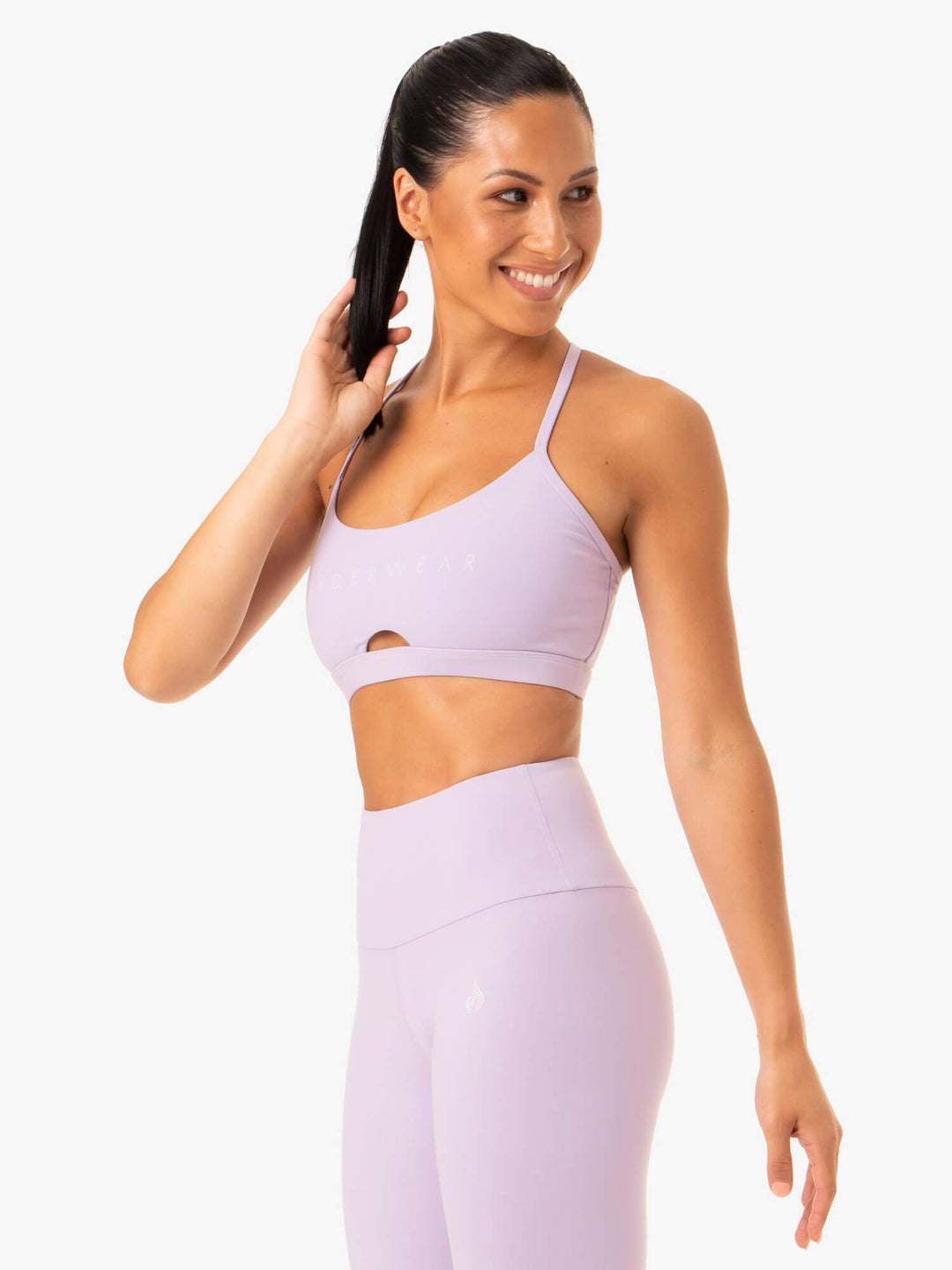 Staples Sports Bra - Lilac Clothing Ryderwear 