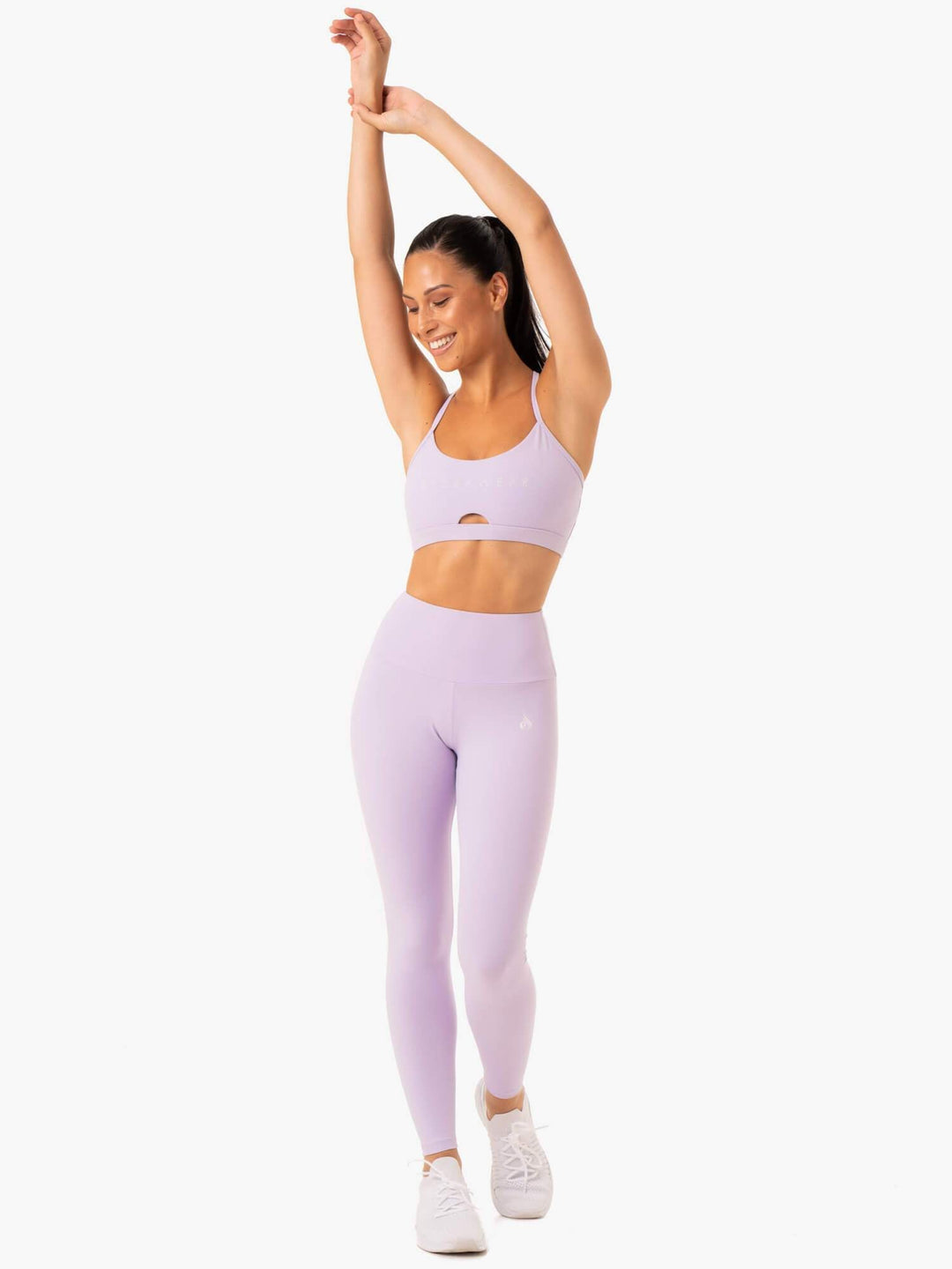 Staples Sports Bra - Lilac Clothing Ryderwear 