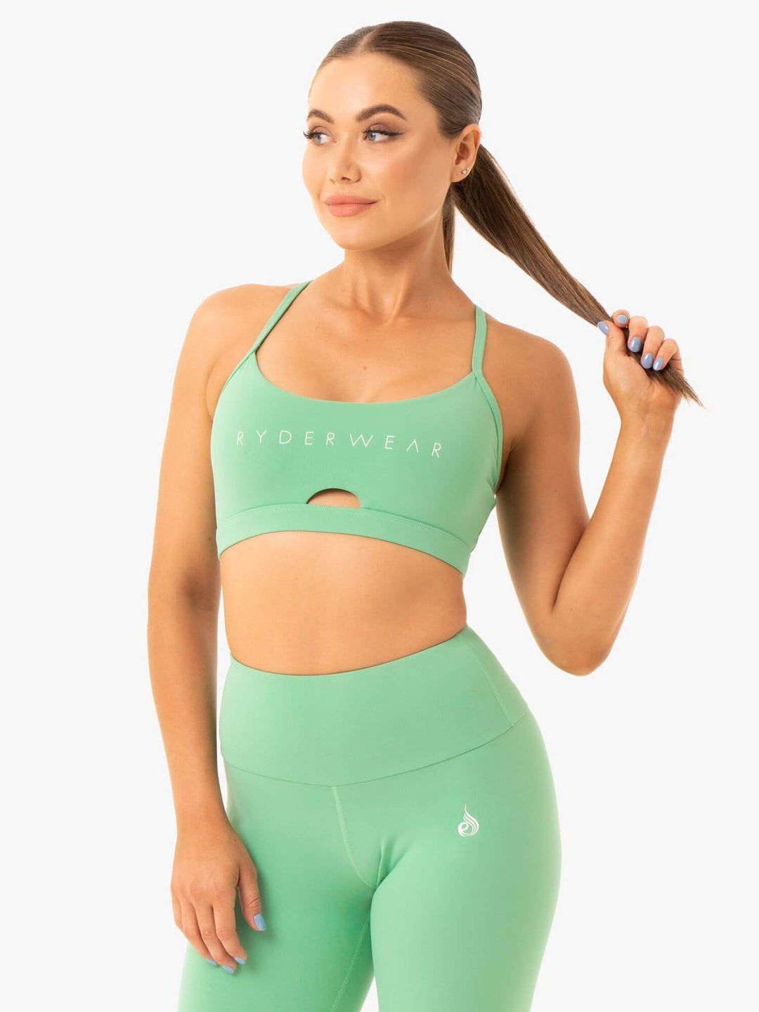 Staples Sports Bra - Neomint Clothing Ryderwear 