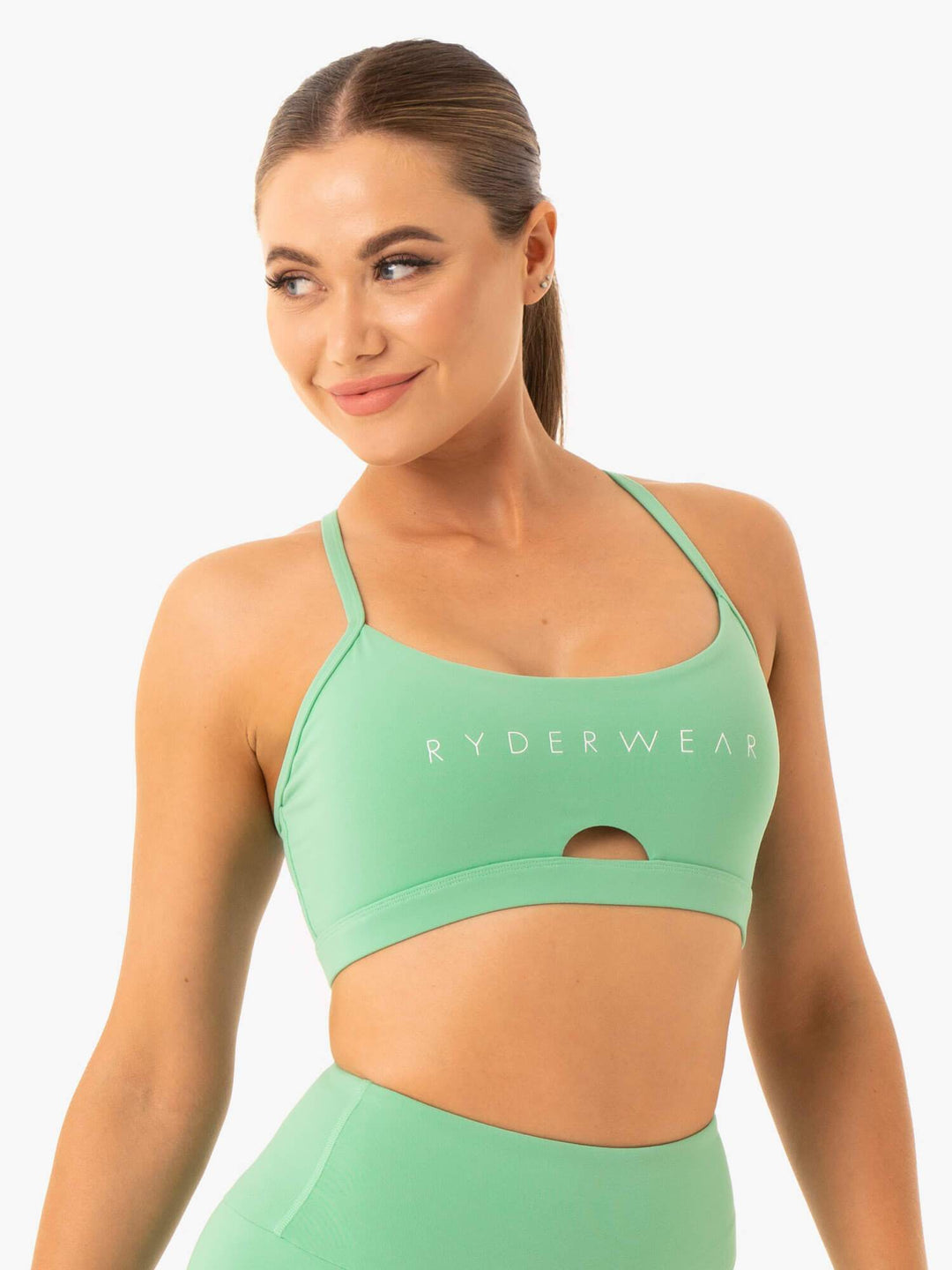 Staples Sports Bra - Neomint Clothing Ryderwear 