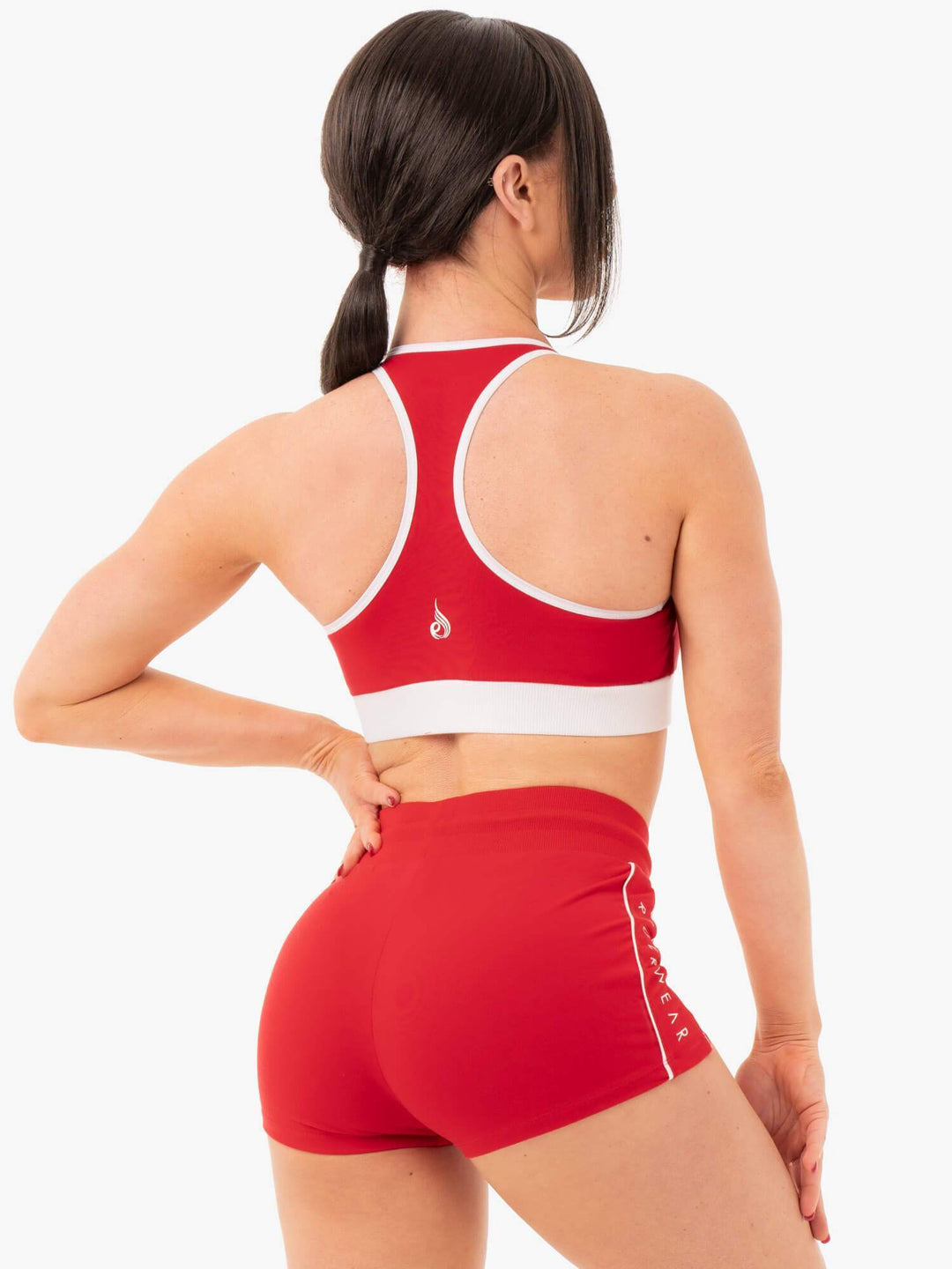 Track Sports Bra - Red Clothing Ryderwear 