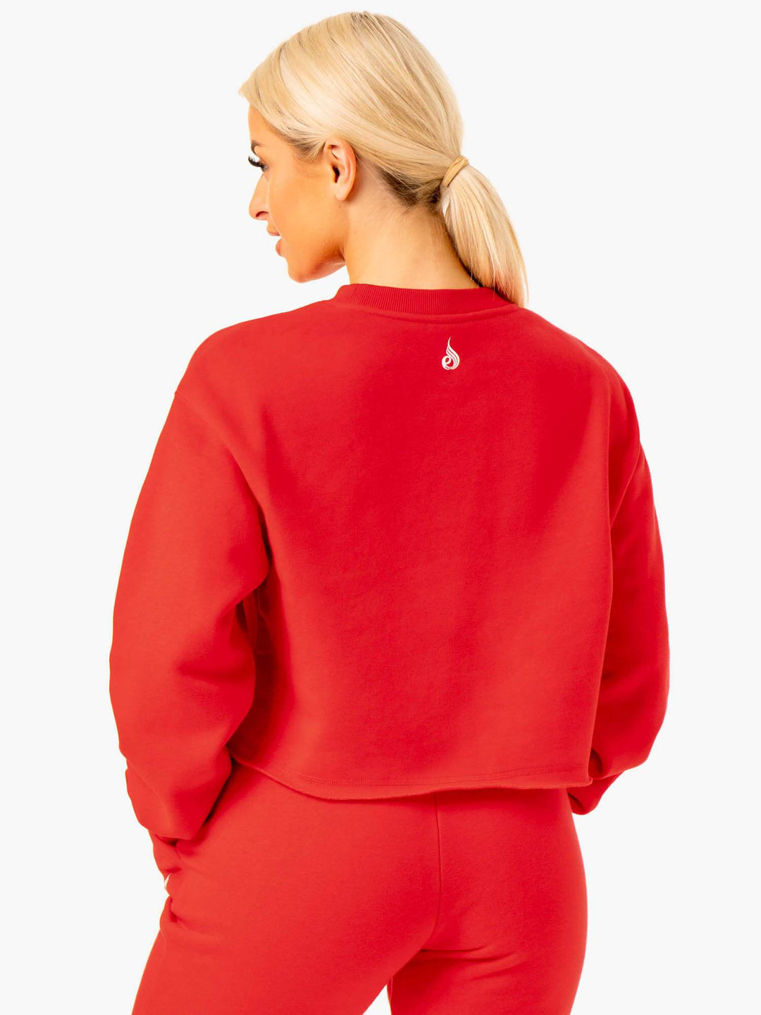 Ultimate Fleece Sweater - Red Clothing Ryderwear 