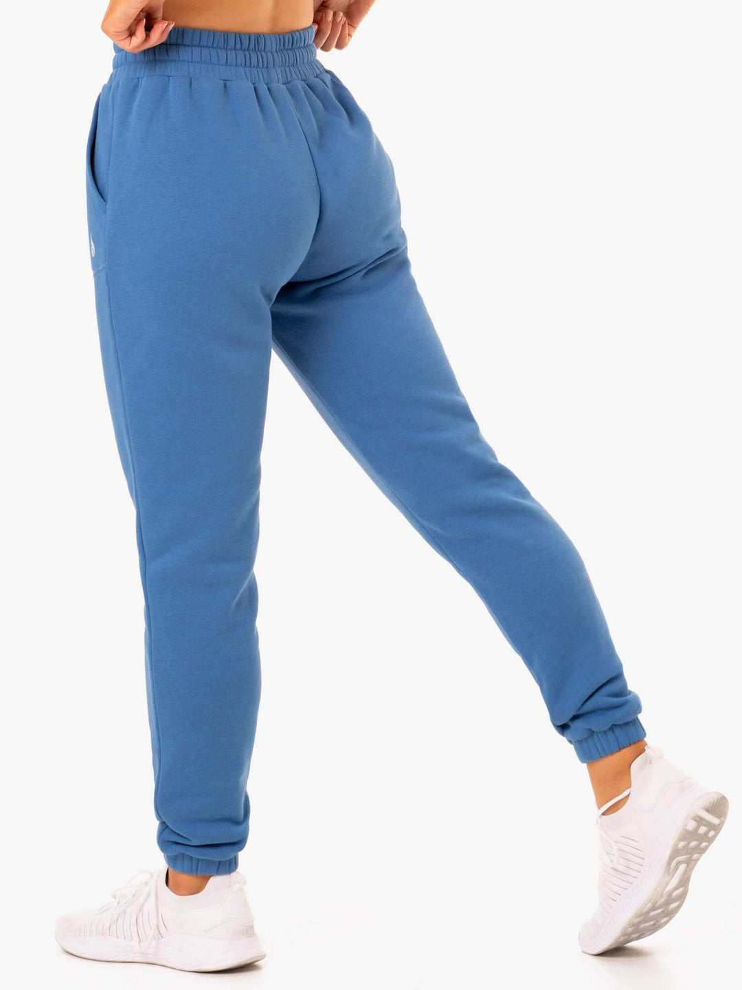 Ultimate High Waisted Track Pants - Blue Clothing Ryderwear 