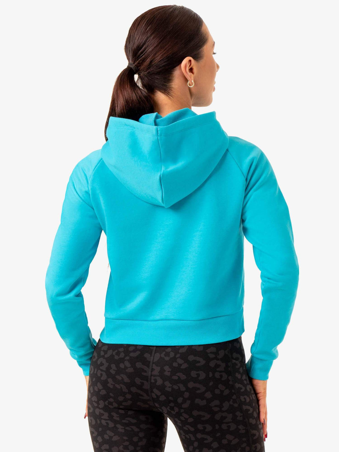 Ultra Pullover Hoodie - Aqua Clothing Ryderwear 