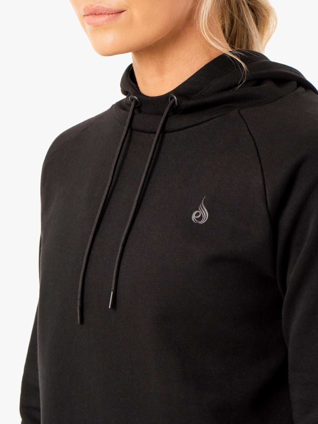 Ultra Pullover Hoodie - Black Clothing Ryderwear 