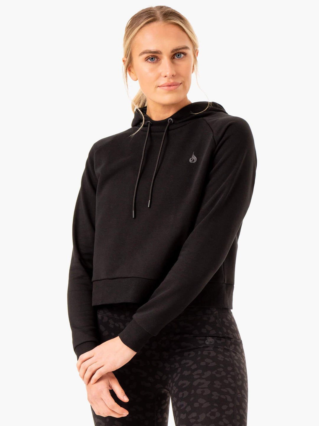 Ultra Pullover Hoodie - Black Clothing Ryderwear 