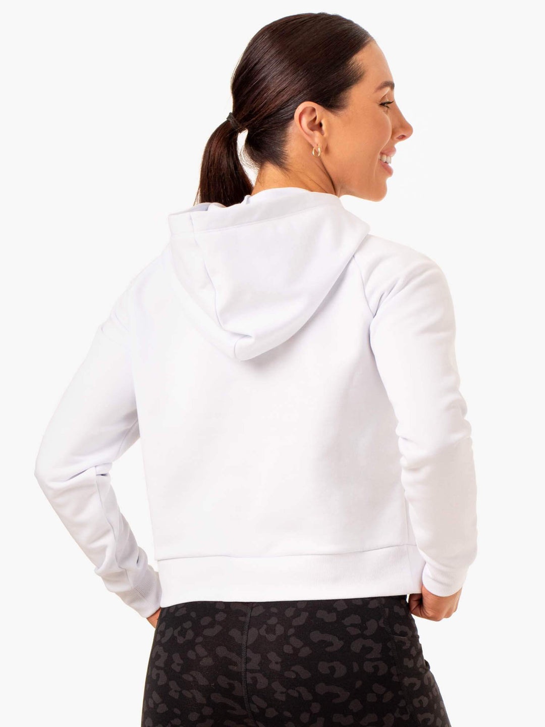 Ultra Pullover Hoodie - White Clothing Ryderwear 