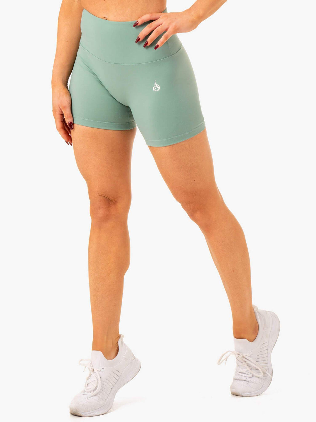 Vital Mid Length Scrunch Shorts - Sage Clothing Ryderwear 